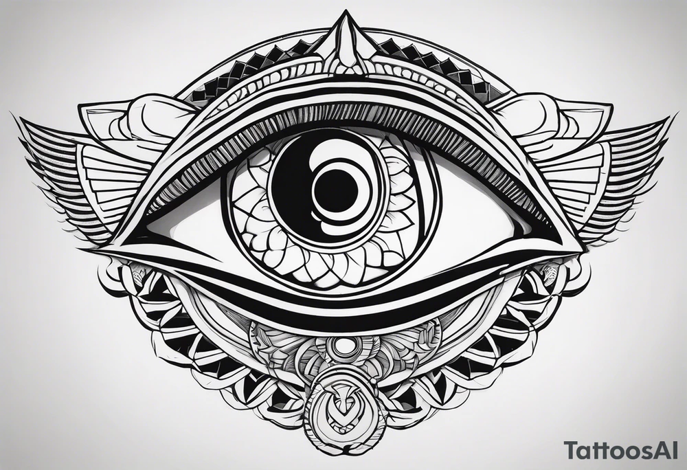 olho de horus tattoo idea