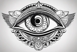 olho de horus tattoo idea