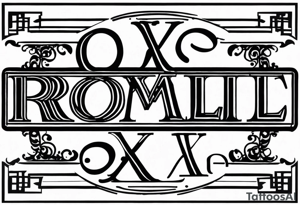 roman numerals  III•XI•XIX with the name ronald and sparkles on the wrist tattoo idea