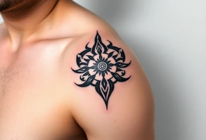 Show me some good tribal half sleeve tattoo idea