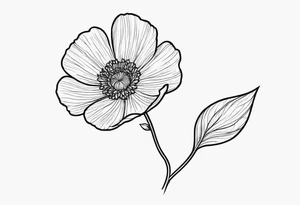 A buttercup for my brother who past away and was my best friend. It was our childhood flower. Thin lines and a small tattoo. His name is Casey.   Add a stem and make it less.  Add his name to it tattoo idea