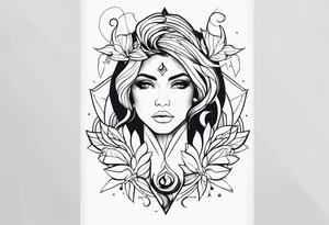 Full sleeve tattoo idea