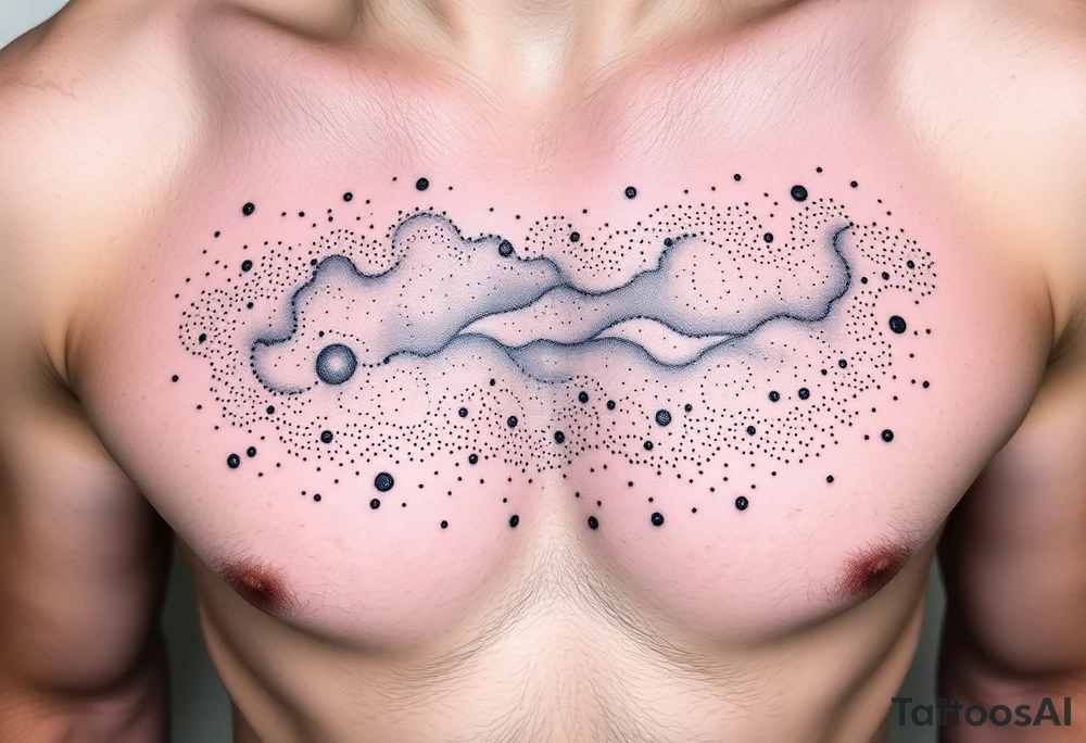 Night sky tattoo idea