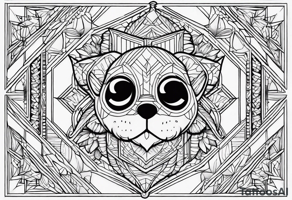 Stitch tattoo idea