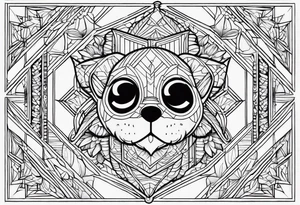 Stitch tattoo idea