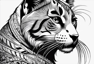 gatto tattoo idea