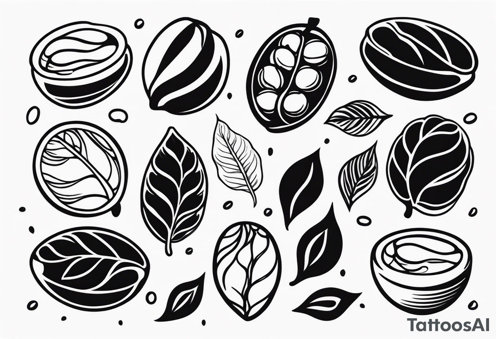 Coffee Bean tattoo idea