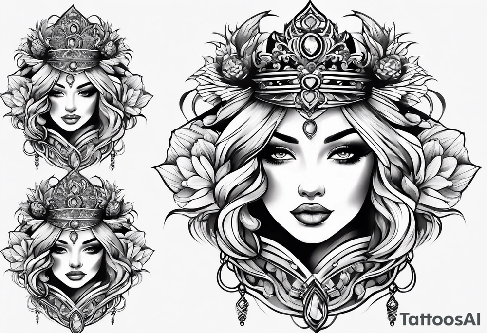 tattoo for woman
little princ style tattoo idea