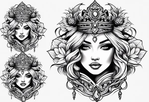 tattoo for woman
little princ style tattoo idea