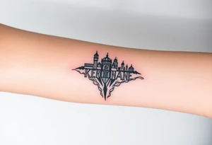 vertikalna tetovaza Beograda 11000 tattoo idea