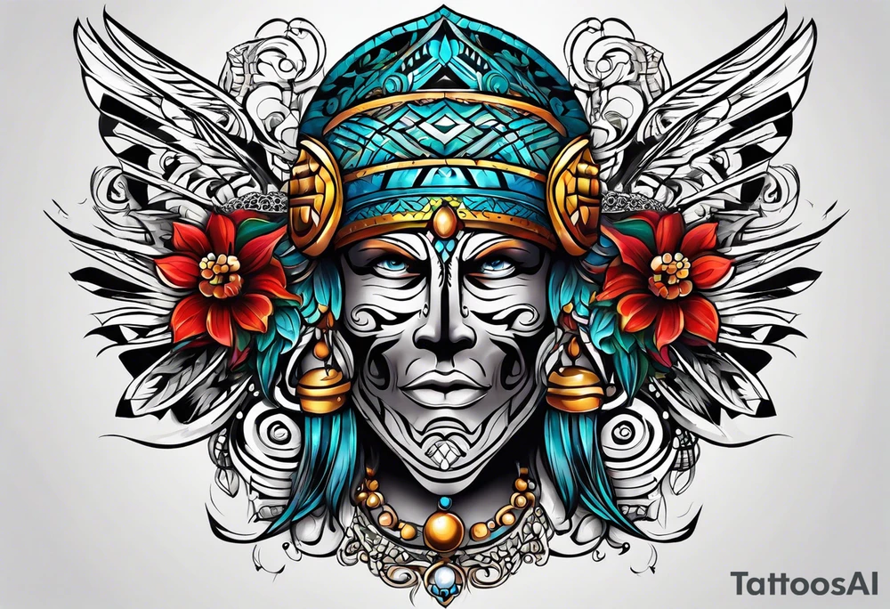 continentes tattoo idea