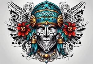 continentes tattoo idea
