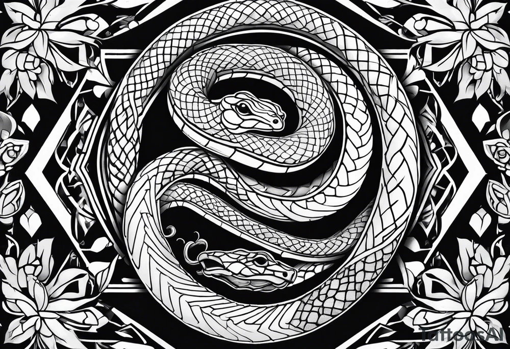 Snake tattoo idea