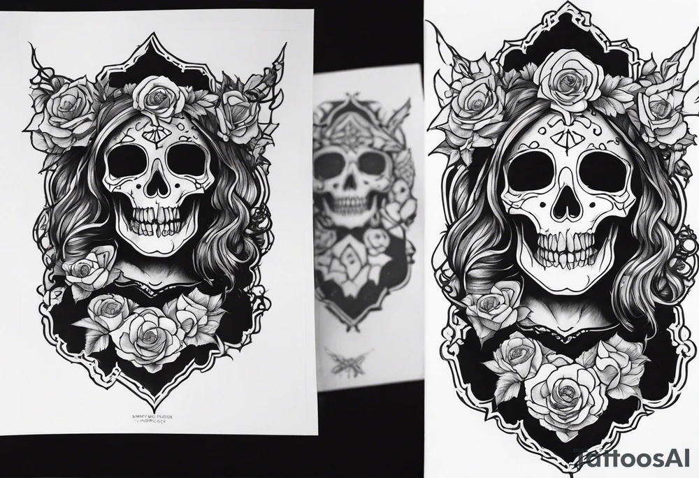 death and beauty, Eldridge horror, astrology tattoo idea