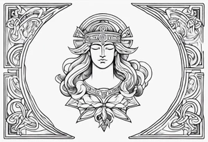 meaningful, deep, greek mythology tattoo idea