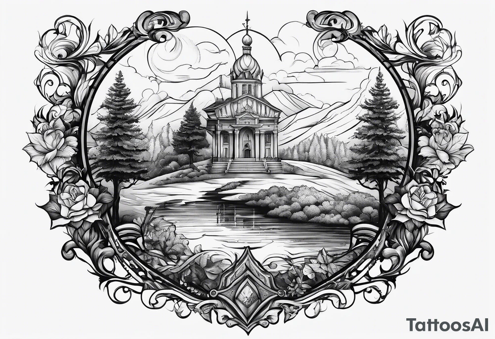 Book theme, classic literature tattoo idea