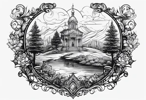 Book theme, classic literature tattoo idea
