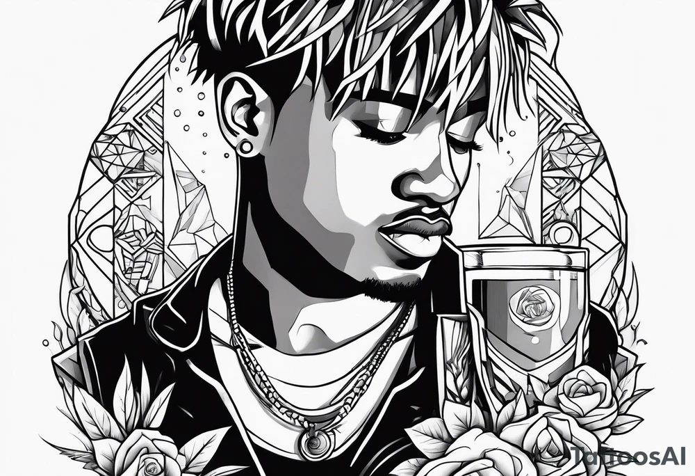 Juice wrld tattoo idea