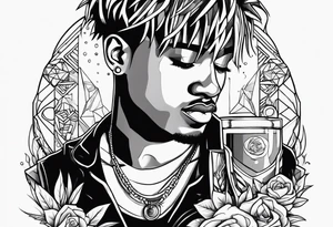 Juice wrld tattoo idea