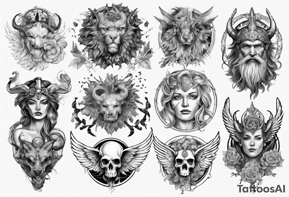 mythology tattoo idea