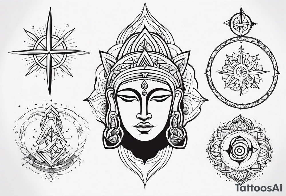 Spiritual tattoos tattoo idea