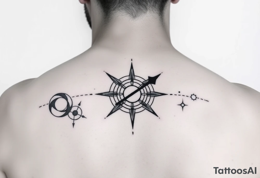 Astronomy tattoo tattoo idea