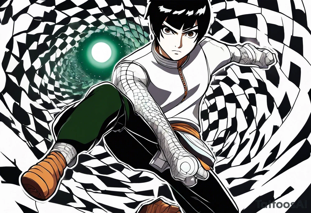 Rock Lee tattoo idea