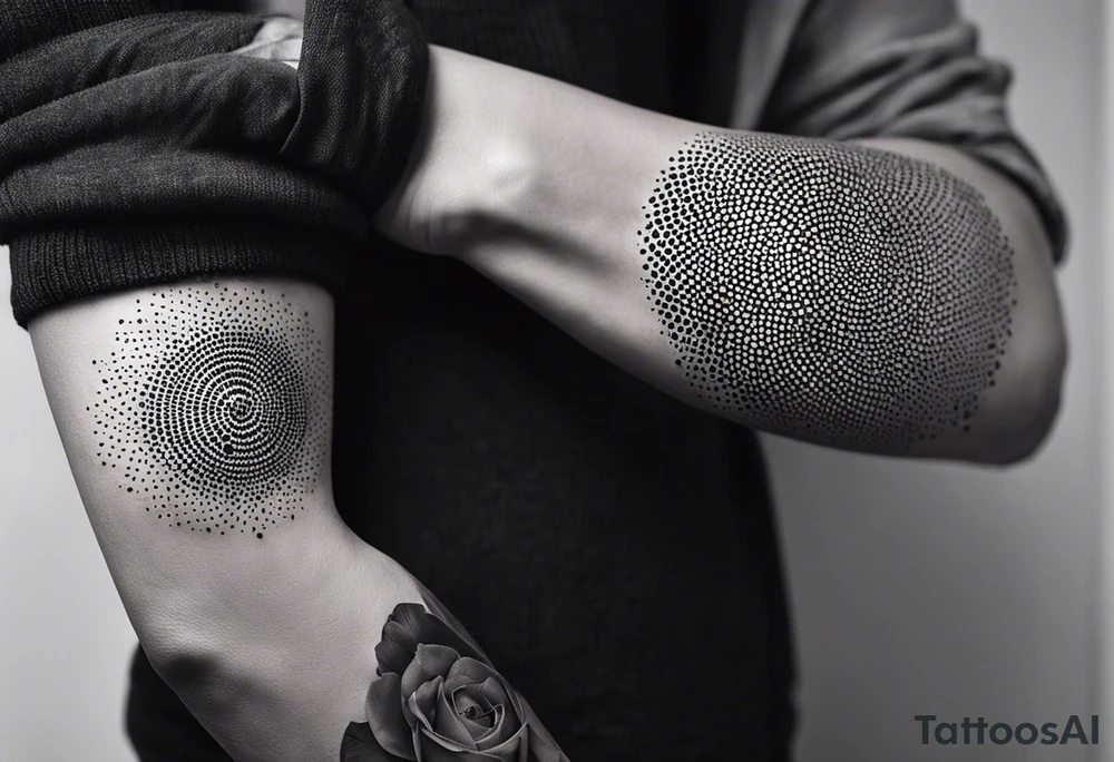 tattoo that wraps around arm and forearm tattoo idea
