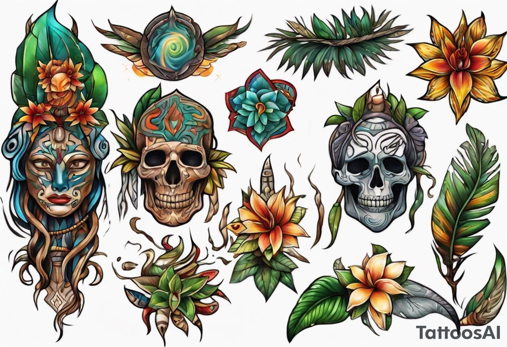 ayahuasca tattoo idea
