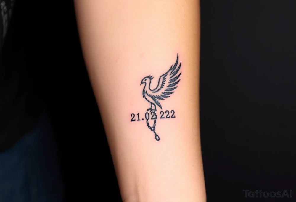 I would like a tattoo that symbolizes my journey of recovery and personal transformation. It should reflect my struggle with addiction and my rebirth after a coma on February 21, followed by being taken off life support on February 22, which I consider my second birthday.
Key elements to include:
- A symbol of rebirth (such as a phoenix or tree).
- Chains or barriers broken to represent freedom from addiction and dependencies.
- Subtle incorporation of the dates "21.02" and "22.02".
- Emphasis on self-love, inner strength, and the journey of life.
I prefer a minimalist style that conveys meaning and dignity. tattoo idea