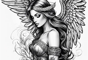 Angel Michael tattoo idea