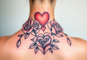 Im a twinky male and want a pretty tattoo on my public area. I like roses, kisses, and hearts, and kink tattoo idea