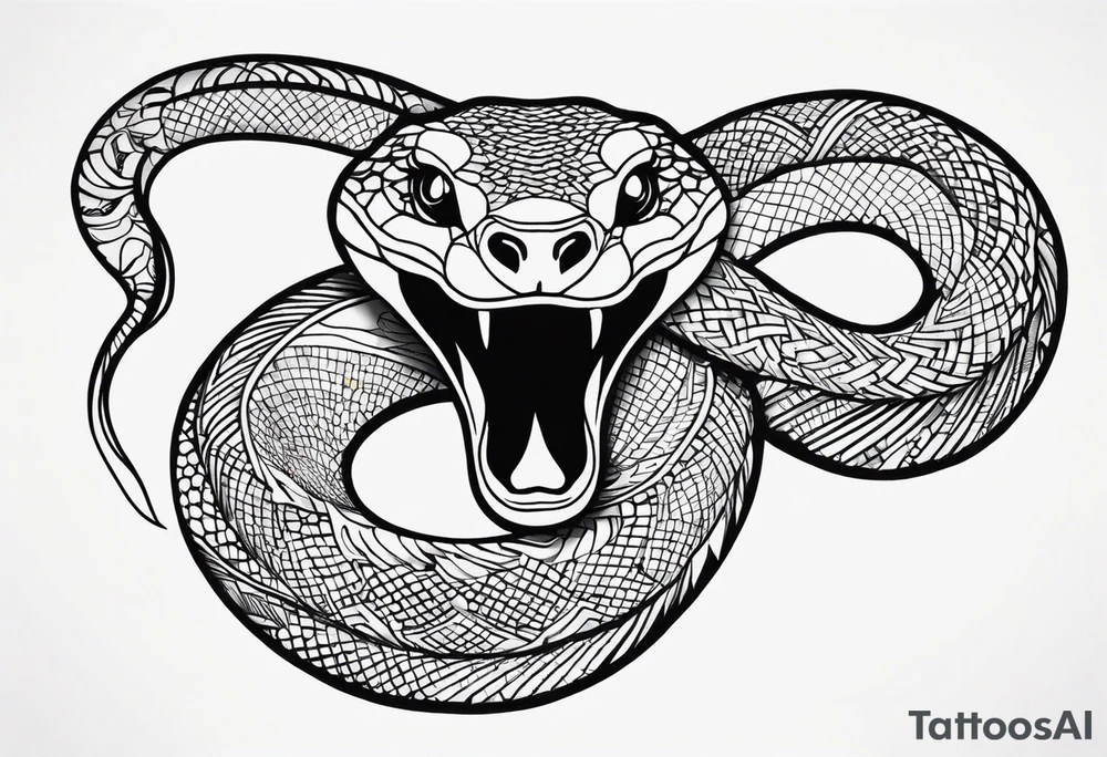snake tattoo idea