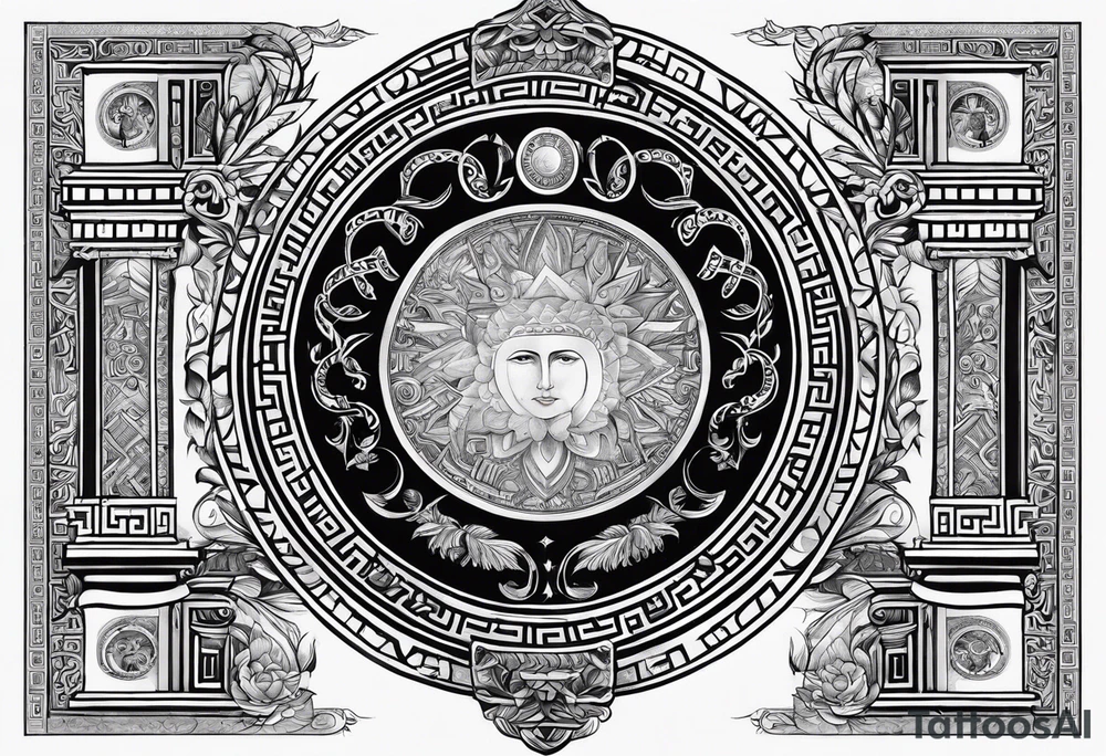 greek symbols tattoo idea