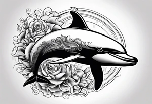 dolphin tattoo idea