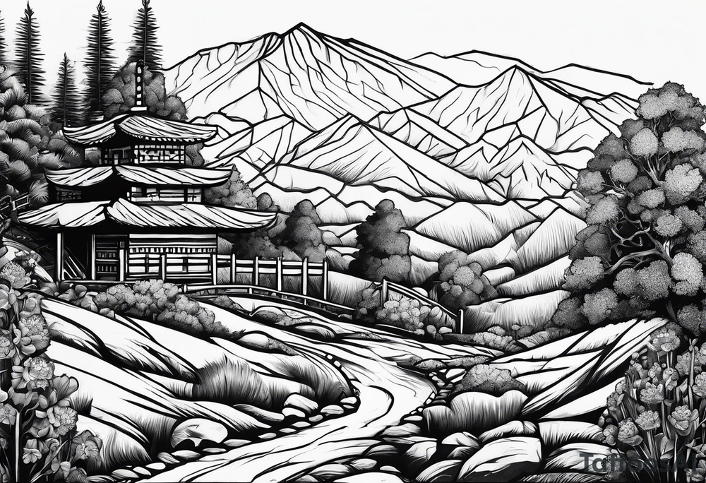 Appalachia Mexican heritage tattoo full arm sleeve, no portraits, more geometric patterns tattoo idea