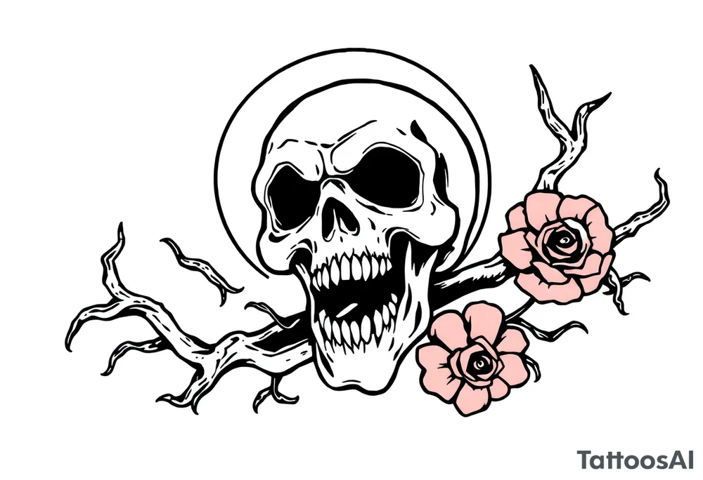 Spooky tattoo idea