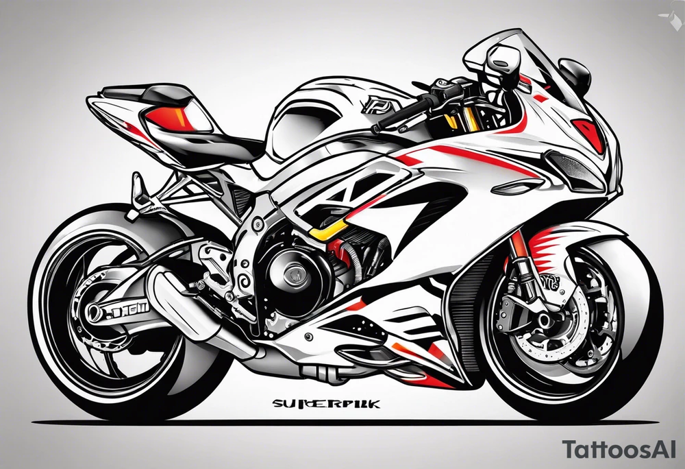 Superbike tattoo idea