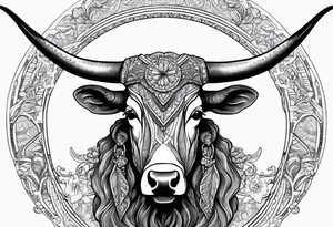 cybersigilism Longhorn
With 512 on top of head tattoo idea
