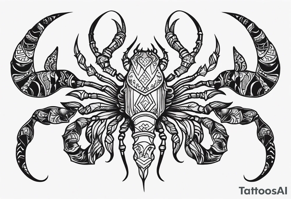 Scorpio ANIMAL tattoo idea