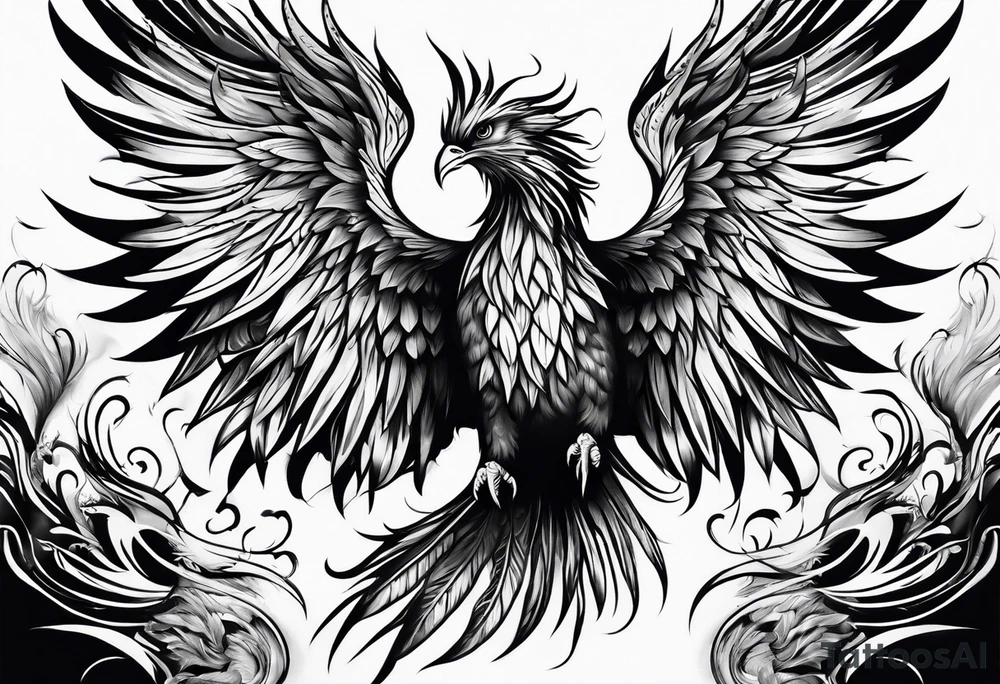 phoenix tattoo idea
