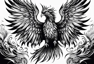 phoenix tattoo idea