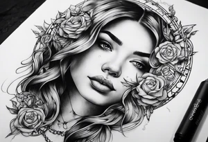 Something broken with the quote “we cannot repeat this cycle” intertwined tattoo idea