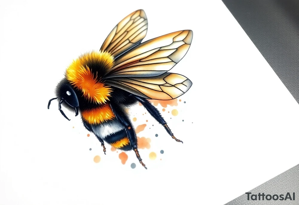 bumblebee tattoo idea