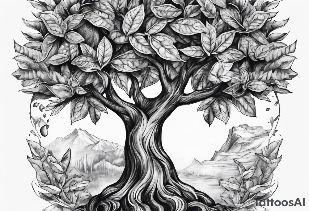Money trees tattoo idea
