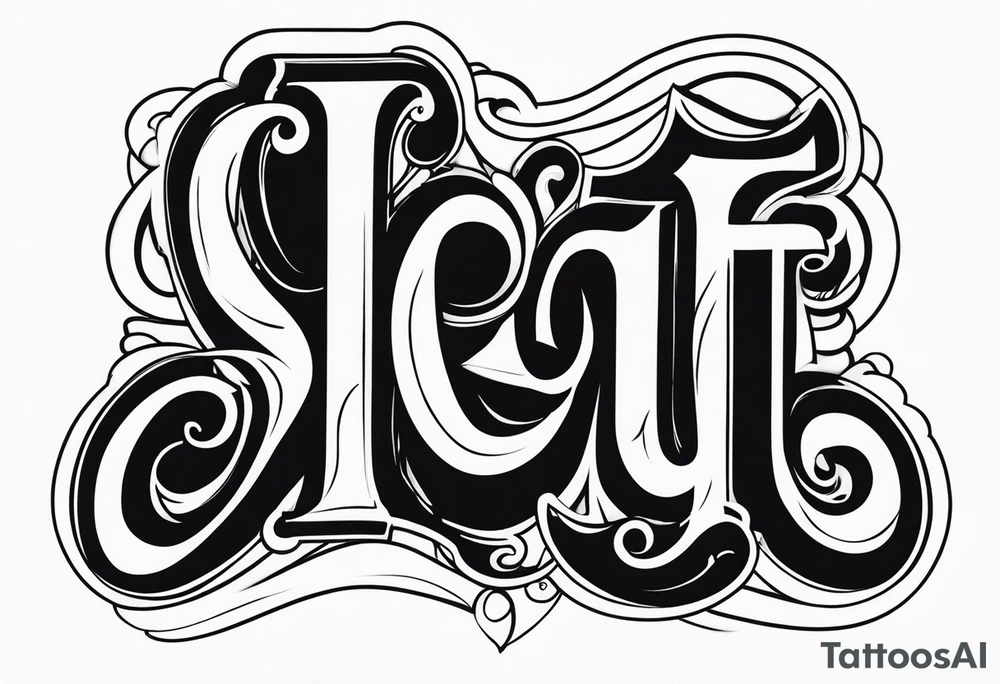 insatiable slut tattoo idea