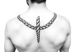 Rope tattoo idea