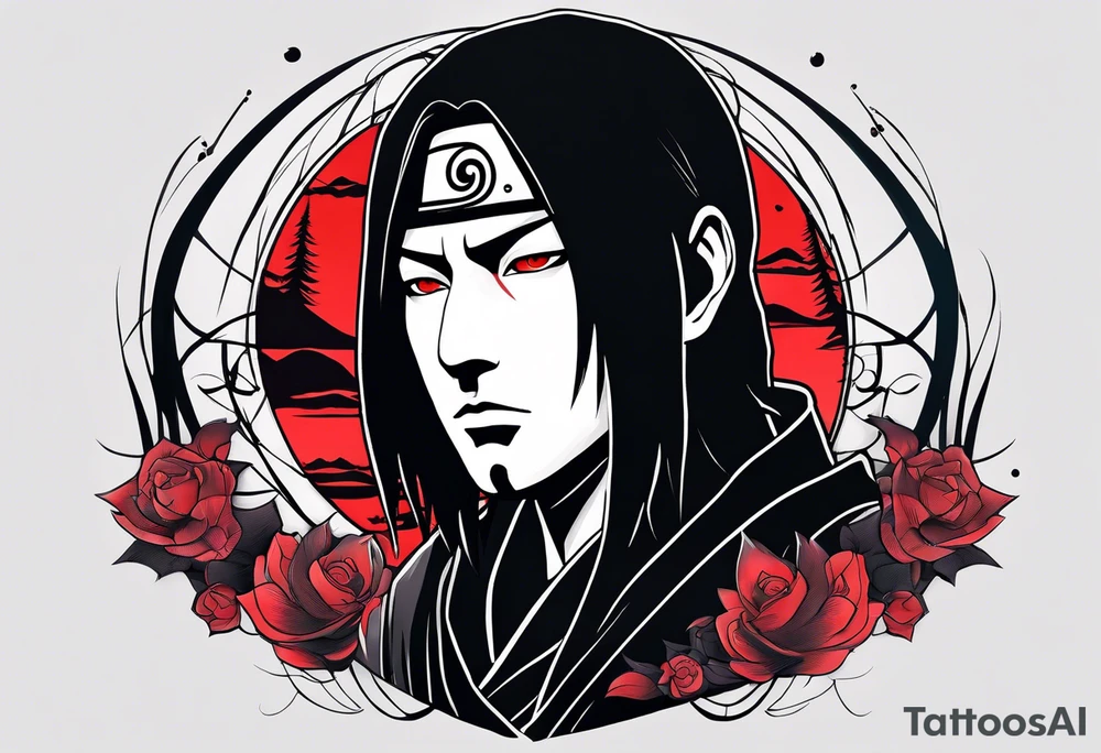 Itachi uchiha tattoo idea