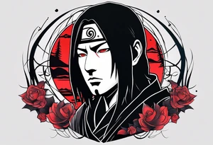 Itachi uchiha tattoo idea