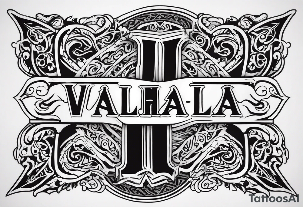 Valhalla tattoo idea